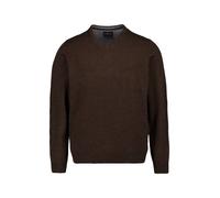 Fynch-Hatton Pullover Herren Regular Fit V-Ausschnitt braun, XL