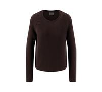 FYNCH-HATTON - PULLOVER O-NECK COTTON espresso - Gr. - M