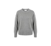 FYNCH-HATTON - PULLOVER O-NECK WOOL COTTON MIX silver - Gr. - S