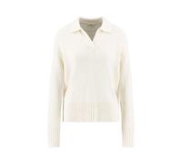 FYNCH-HATTON - PULLOVER POLO COLLAR SOFT milk - Gr. - XS
