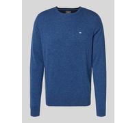 FYNCH-HATTON Pullover aus Woll-Kaschmir-Mix mit Rundhalsausschnitt Night/XL