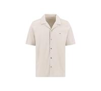 FYNCH-HATTON - Resort Shirt, structured jersey cement - Gr. - L