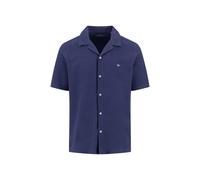 FYNCH-HATTON - Resort Shirt, structured jersey marine - Gr. - XXL