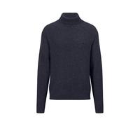 FYNCH-HATTON Rollkragenpullover aus Woll-Mix mit Melange-Effekt Navy/XL