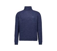 Fynch-Hatton Rollkragenpullover Herren Comfort Fit Wolle blau, L