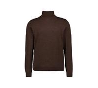 Fynch-Hatton Rollkragenpullover Herren Regular Fit Merinowolle braun, XXL