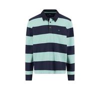 FYNCH-HATTON Rugbyshirt aus Baumwolle mit Streifenmuster und Polokragen fern/XL