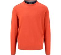 FYNCH-HATTON Rundhals-Pullover Rust M