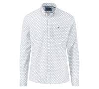 Fynch-Hatton Casual Fit Hemd Turf Green, Bedruckt