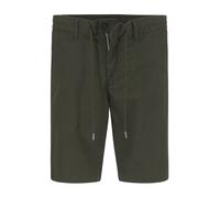 Fynch-Hatton Shorts Herren Baumwoll-Leinen grün, M
