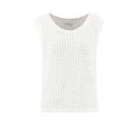 FYNCH-HATTON - SLEEVELESS PULLOVER POINTELLE milk - Gr. - M