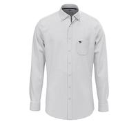 Fynch-Hatton Langarmhemd Herren XXL - navy check, 100% Baumwolle, normale Passform