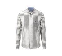 FYNCH-HATTON Stilvolles Leinenhemd mit Streifen White / 3XL
