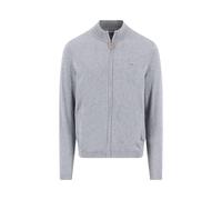 Fynch-Hatton - Cardigan, Stand-Up, W Air Cotton steel - Gr. - XL