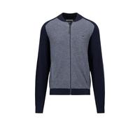 FYNCH-HATTON Strickjacke aus Baumwolle in Two-Color Navy/XXL