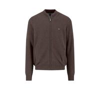 FYNCH-HATTON Strickjacke aus Baumwolle mit Reißverschluss Earth/XXL