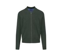 Fynch-Hatton Casual Fit Cardigan Dark Ivy, Einfarbig