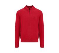 Fynch Hatton Stand-up Superfine Strickjacke 3XL Poppy Red