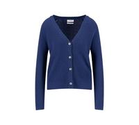 FYNCH-HATTON Strickjacke aus Baumwolle mit V-Ausschnitt und Knopfleiste Aura Blue/S