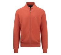 FYNCH-HATTON Strickjacke aus strukturierter Baumwolle Orient red/L