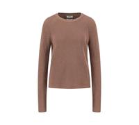 FYNCH-HATTON Strickpullover aus Baumwolle mit Rundhalsausschnitt Cinnamon/S