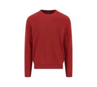 FYNCH-HATTON Strickpullover aus Merino-Kaschmir mit Strukturmuster Garnet red/XL