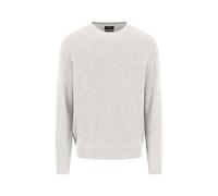 FYNCH-HATTON Strickpullover aus Merino-Kaschmir mit Strukturmuster Winter White/XL