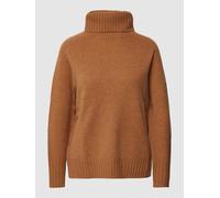 Fynch-Hatton Strickpullover mit Rollkragen in Camel, Größe XXL