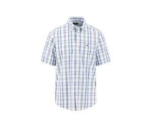 FYNCH-HATTON - Summer Poplin Check, B.D., 1/2 pine green - Gr. - L