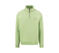 Fynch-Hatton Casual Fit Troyer avocado, Einfarbig