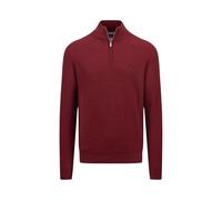 FYNCH-HATTON Sweater Half Zip Regular Fit Bordeaux XL