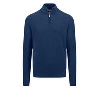 FYNCH-HATTON Sweater Half Zip Regular Fit Dark RAF Blue XL