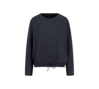 FYNCH-HATTON Sweatshirt aus Viskose-Mix mit Tunnelzug-Saum Black/M