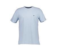 Fynch-Hatton T-Shirt Herren Slim Fit Kurzarm Rundhals Baumwoll-Piqué blau, M