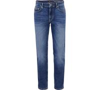 Fynch-Hatton Tapered Fit Jeans denim, Einfarbig
