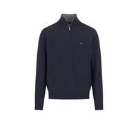 Fynch-Hatton Troyer aus Kaschmir-Mix mit Reißverschlusskragen Navy Größe XL
