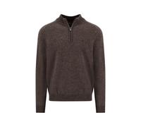 FYNCH-HATTON - Troyer- Zip, Lambswool dark chocolate - Gr. - L