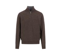 FYNCH-HATTON - Troyer-Zip, Merino Cashmere dark chocolate - Gr. - 3XL
