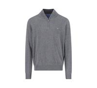Fynch-Hatton Troyer Herren Comfort Fit Baumwolle Grau XXL
