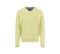 Fynch-Hatton Casual Fit Pullover Pear, Einfarbig