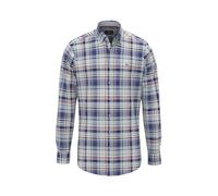 FYNCH-HATTON - Washed Oxford Check, B.D. 1/1 berry - Gr. - M