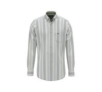 FYNCH-HATTON - Washed Oxford Stripe, B.D., 1/1 avocado - Gr. - M