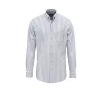 FYNCH-HATTON - Washed Oxford Stripe, B.D., 1/1 harbor blue - Gr. - XXL