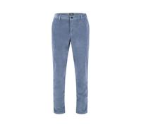 FYNCH-HATTON - wide corduroy chino elephant blue - Gr. - 36/32