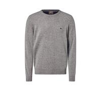 Fynch-Hatton Woll-Pullover mit Cashmere-Anteil Herren grau, M