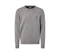 Fynch-Hatton Woll-Pullover mit Cashmere-Anteil Herren grau, XXL