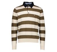 Fynch Hutton Pullover in Oliv - Größe M | Herren Plussize