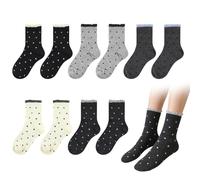 FYting Sneaker Socken Damen 39-42,5 Paar Damen Sneaker Socken Schwarz,Schwarze Socken Damen,Bequem, Atmungsaktiv und Warm, für FrüHling, Herbst und Winter, Größen 35-42 (Gestrickte Spitze)