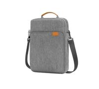 FZL02068LM Tablet-Hülle Laptop-Tablet-Umhängetasche for MacBook Air Pro 11 12 9. / 10,5 Zoll iPad Tablet-Tragetasche for Surface HP DELL Laptop-Rucksack(Light grey)