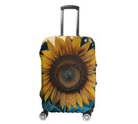 FZMVSQH Die schönste Sonnenblumen-Gepäckabdeckung, Reisekofferabdeckungen für Gepäck, elastische Handgepäckabdeckungen für Koffer, TSA-geprüft, waschbar, passend für 45,7 - 81,3 cm, Stil:, XL